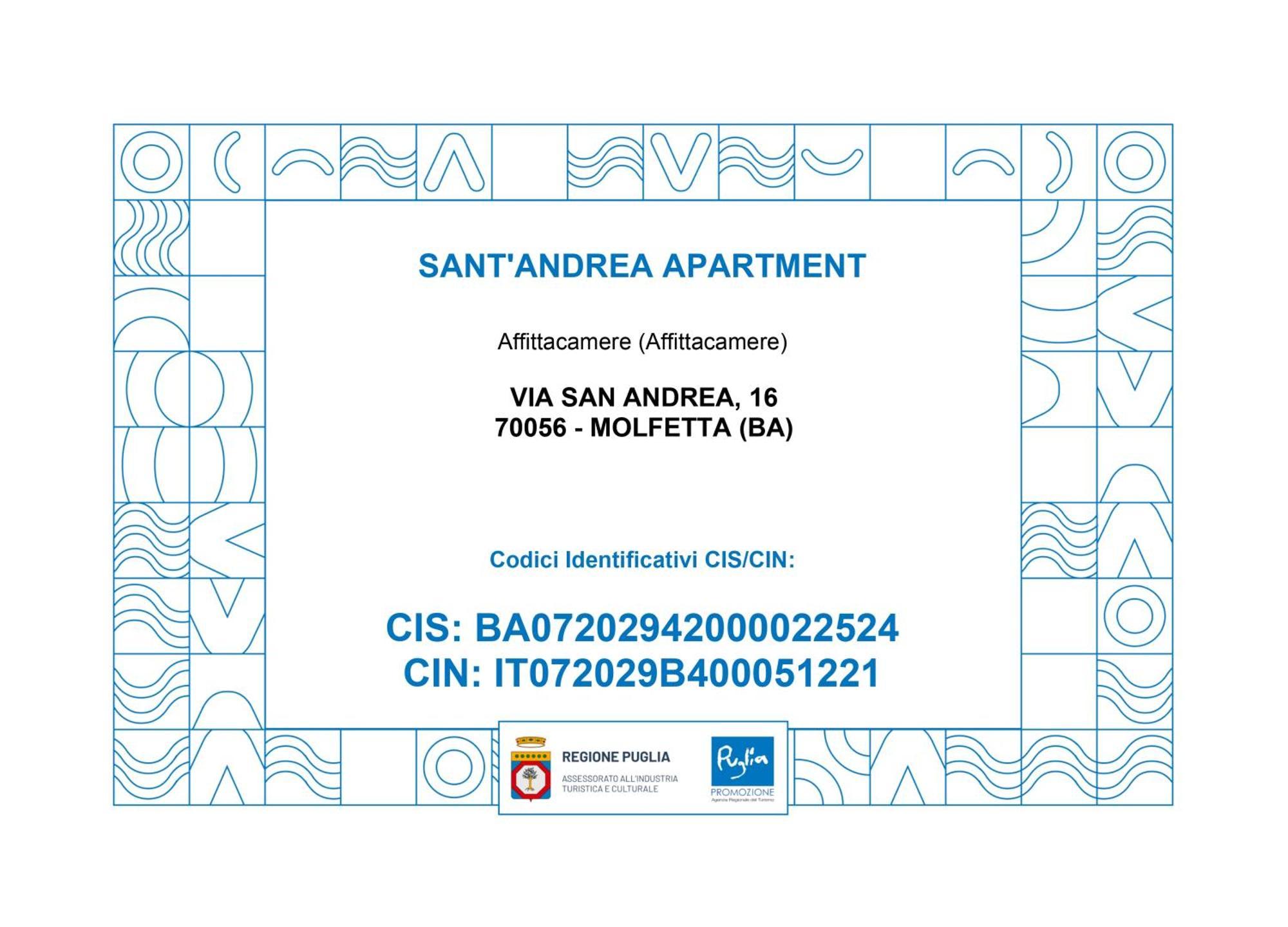 Sant'Andrea Apartment Molfetta Exterior foto